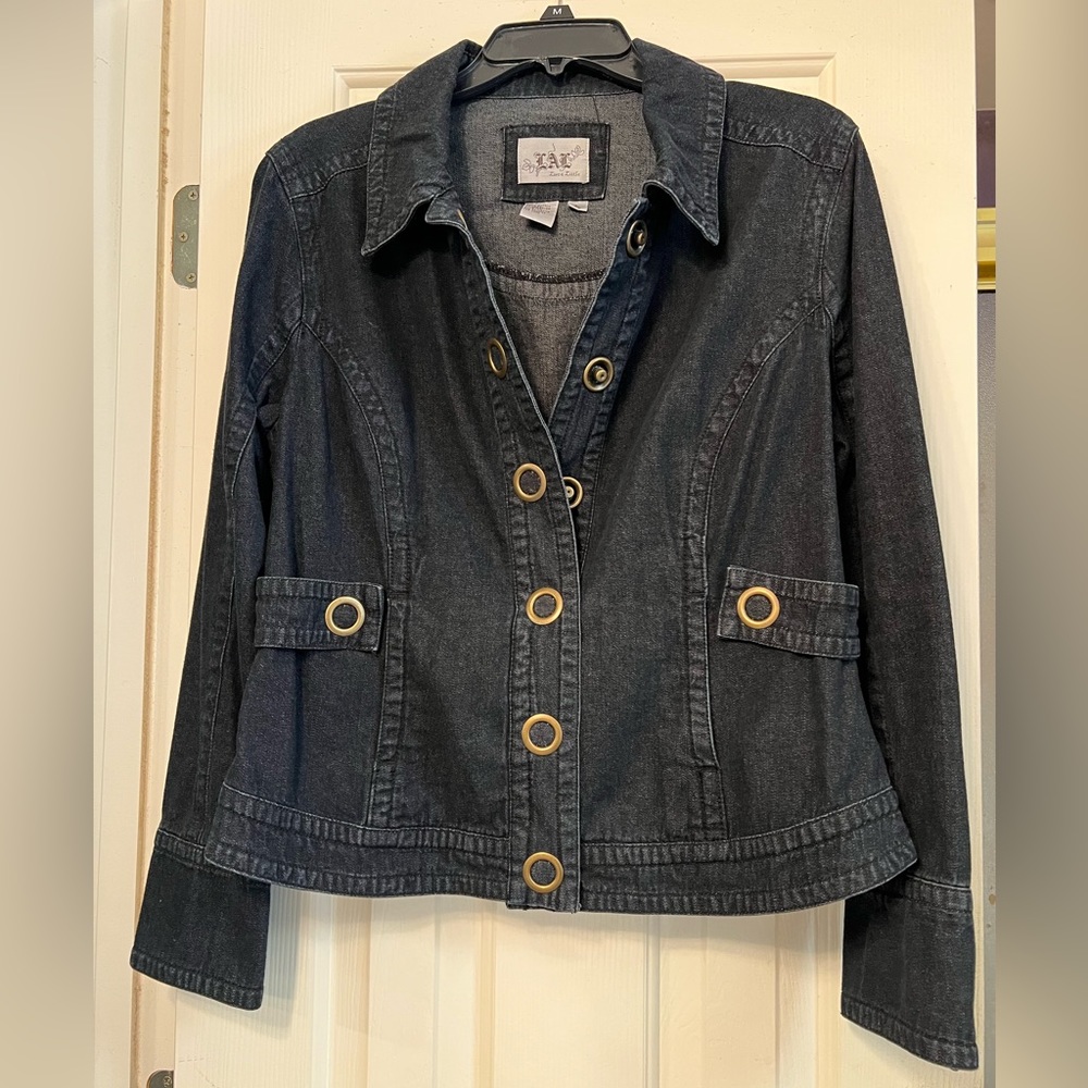 Cute Black Denim Jacket
